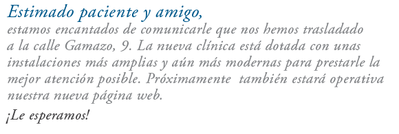 Víctor Zurita - Cínica Dental se traslada a la Calle Gamazo, 9